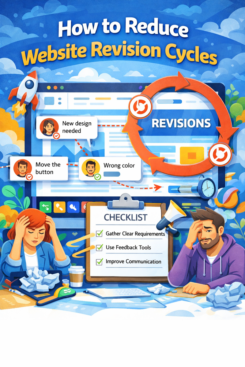 How to Reduce Website Revision Cycles