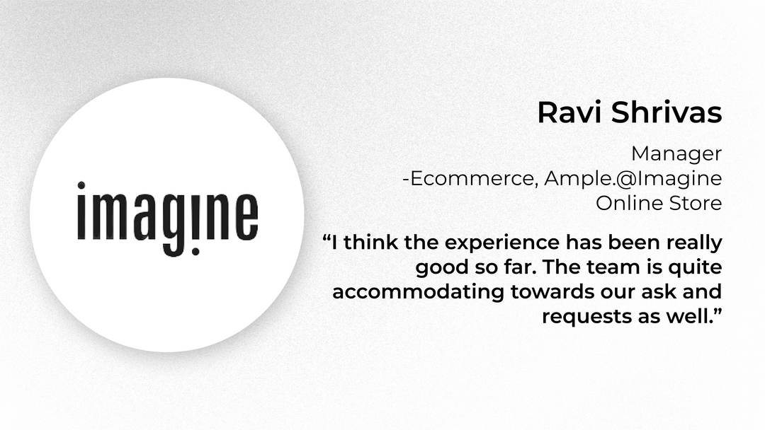 Ample: Reimagining Ecommerce for a Renowned Brand