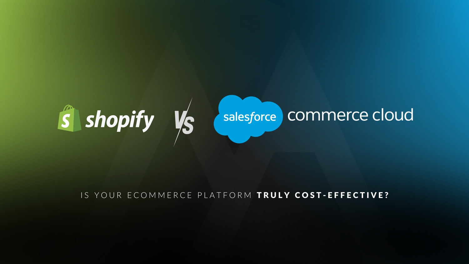 Total Cost of Ownership: Shopify Plus Vs Salesforce Commerce Cloud