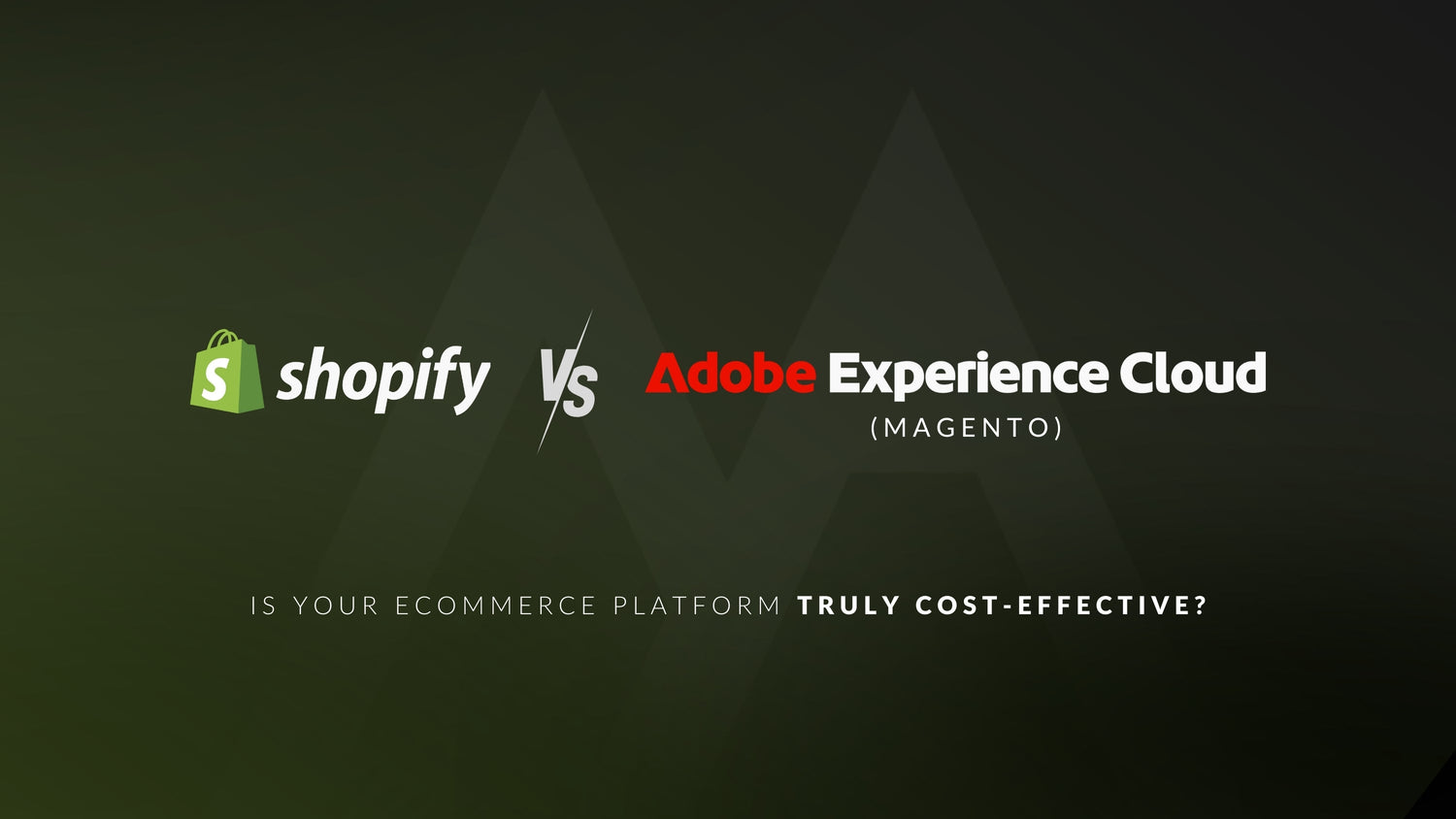 Total Cost of Ownership: Shopify Plus Vs Adobe Commerce (Magento)