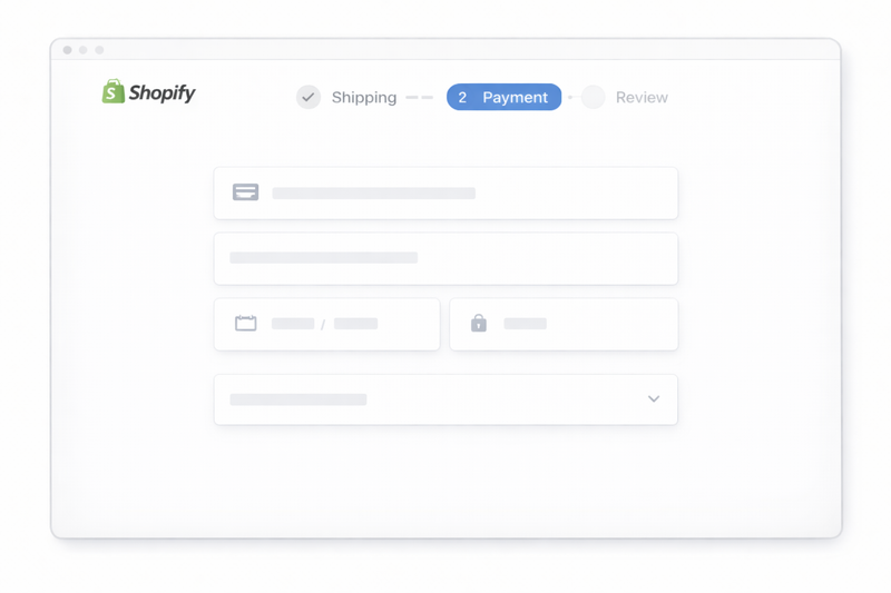 Feature illustration for Multi-Step Checkout Flows