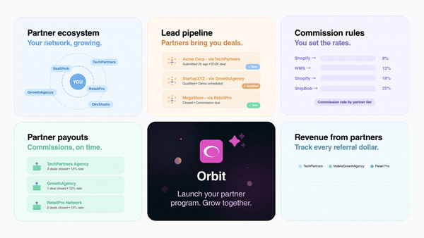 Launch your partner program